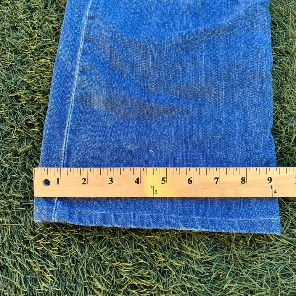 DKNY Jeans Mens 33x28 Straight Leg Denim Pants Blue Y2K Vintage Style Y2K 90s